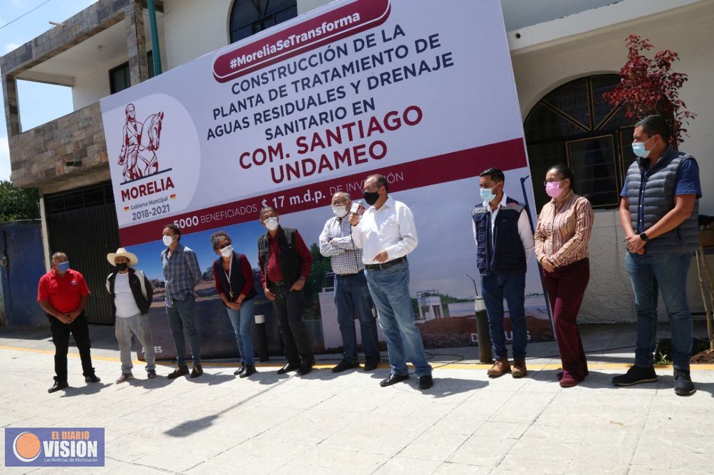 Gobierno de Morelia fortaleció servicios públicos y condiciones de las tenencias