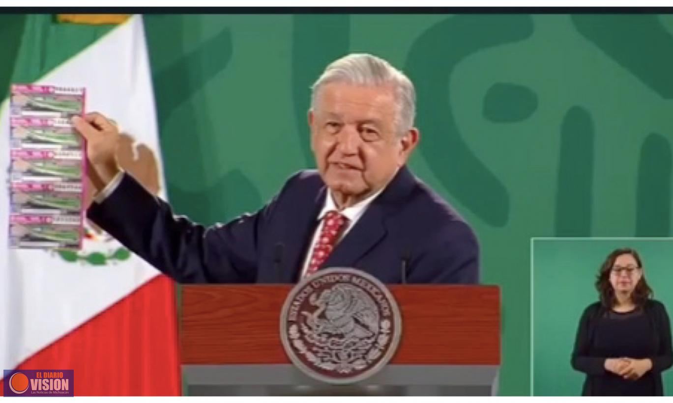 Compren su «cachito», pide AMLO; “se van a rayar”