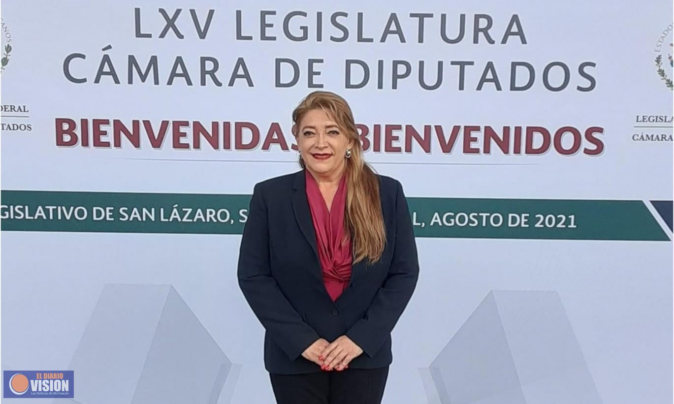 Incluir figura de diputado migrante, una prioridad: Alma Griselda Valencia