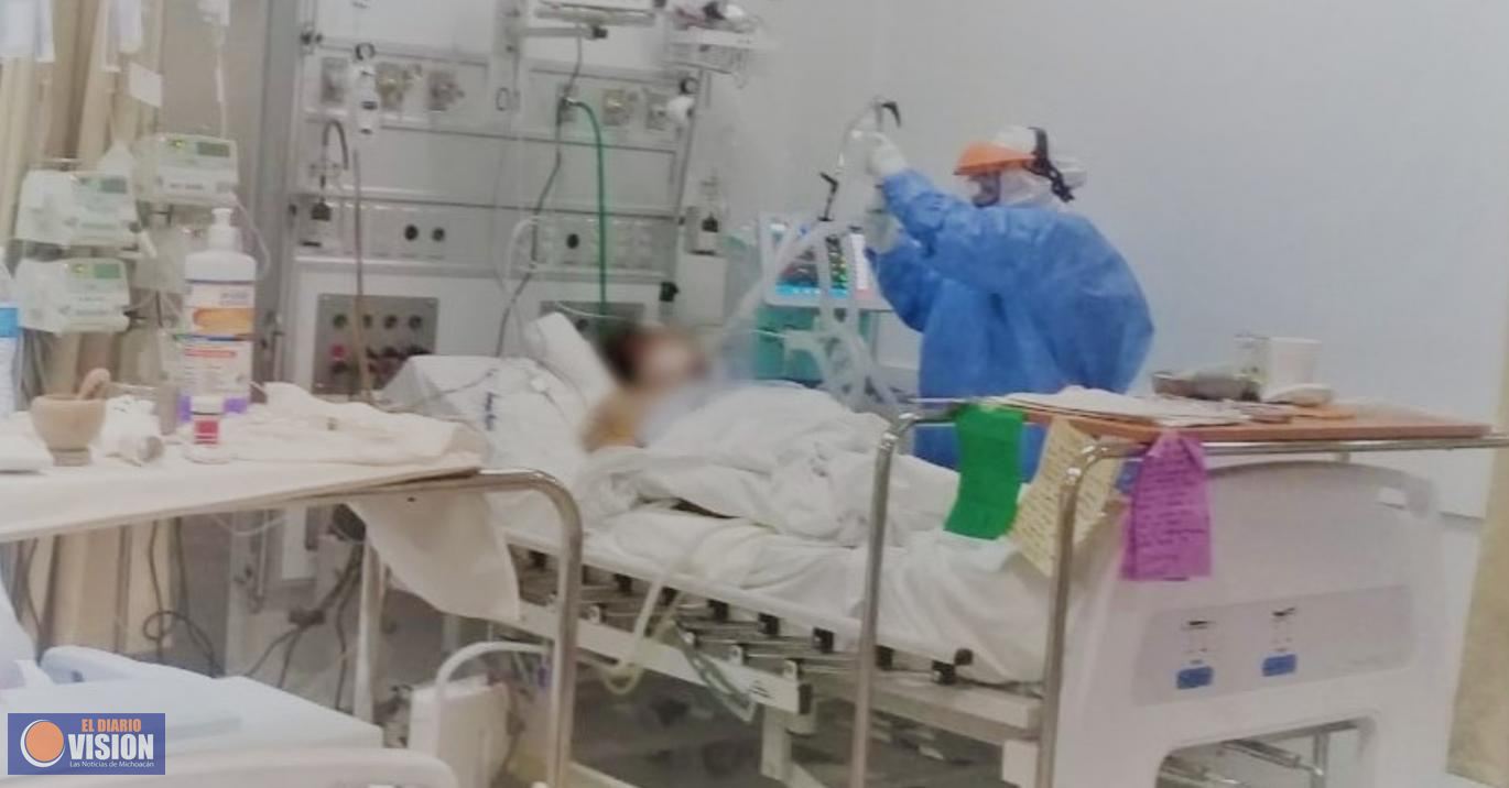 Al 44.4 % ocupación hospitalaria de camas COVID-19 en LC