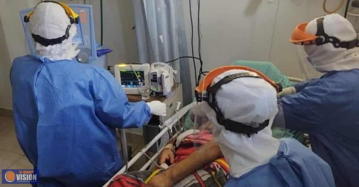 Morelia,reporta 103 casos confirmados de COVID-19 y 5 defunciones,hoy miércoles 