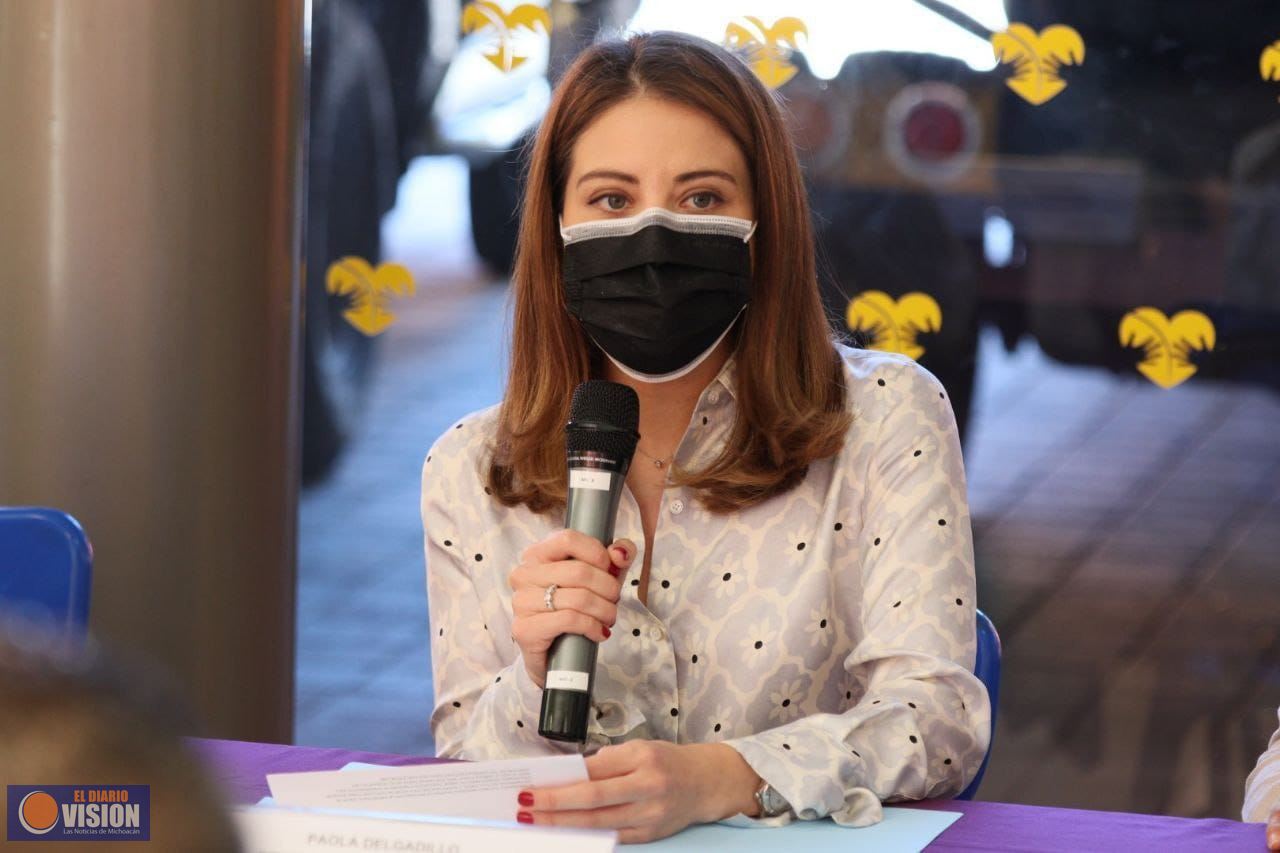 Morelia volverá a brillar con inclusión y cuidado del medio ambiente: Paola Delgadillo