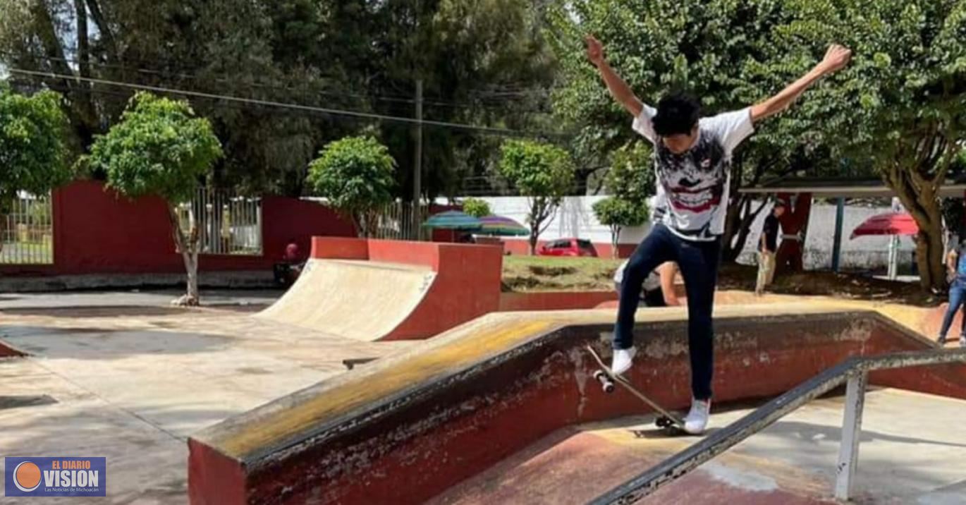 Gobierno de Zacapu, impulsa el talento de los jóvenes con deportes extremos 