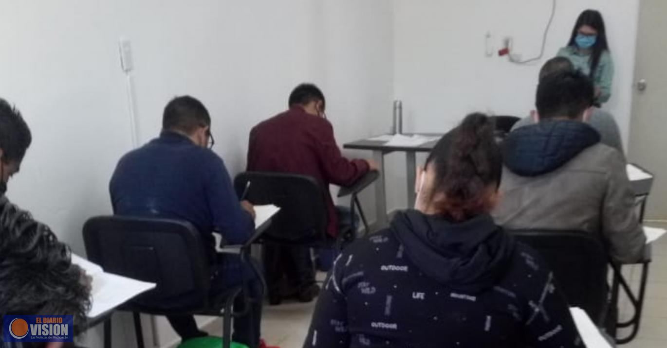 Concluye registro para pertenecer a Policía Municipal de Tarímbaro