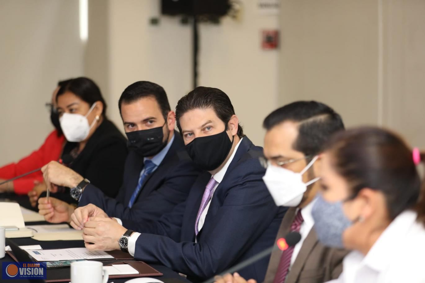 Alfonso Martínez impulsa protocolo sanitario para reactivar economía de Morelia