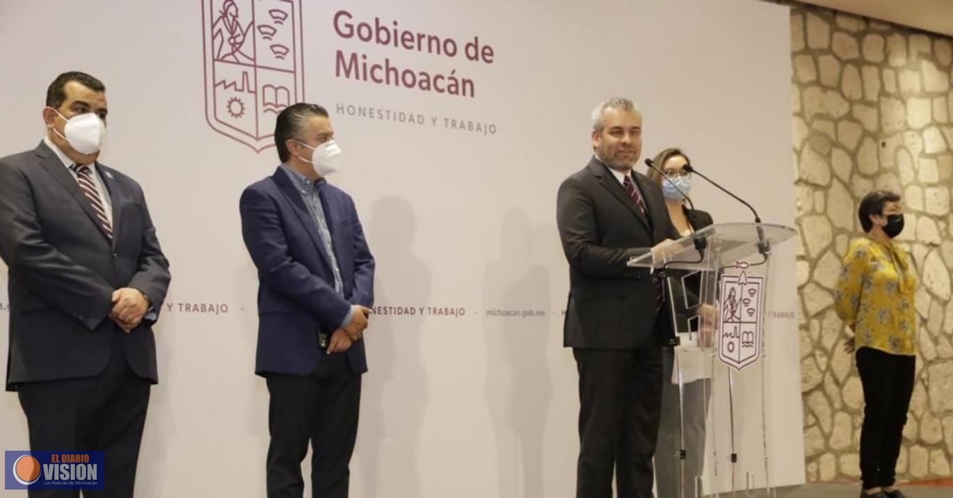 Gobierno de Bedolla destina mil $575 millones para regularizar pago de salarios