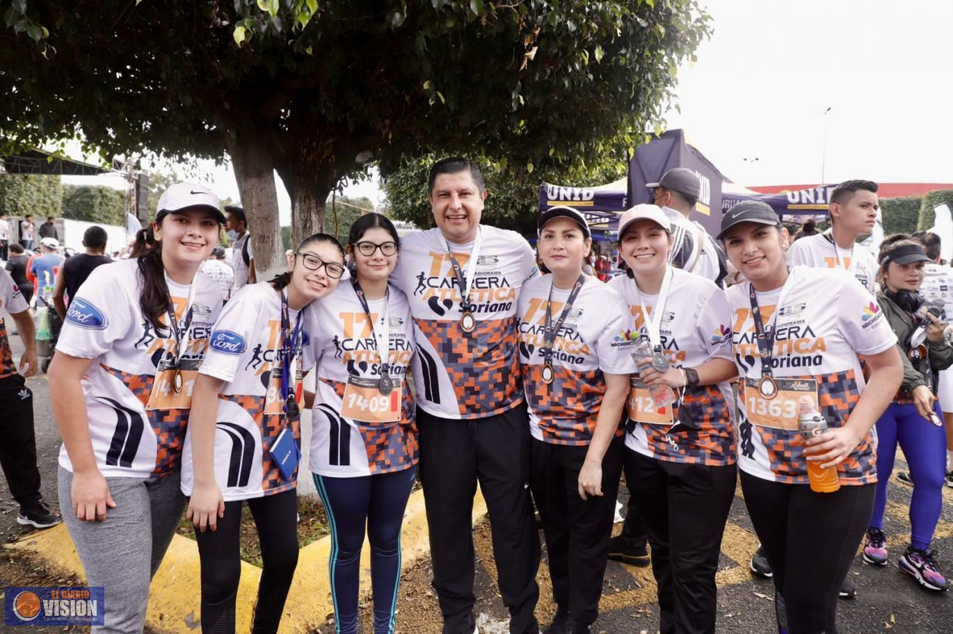 Nacho Campos participó en la 17 Carrera Atlética Radiorama