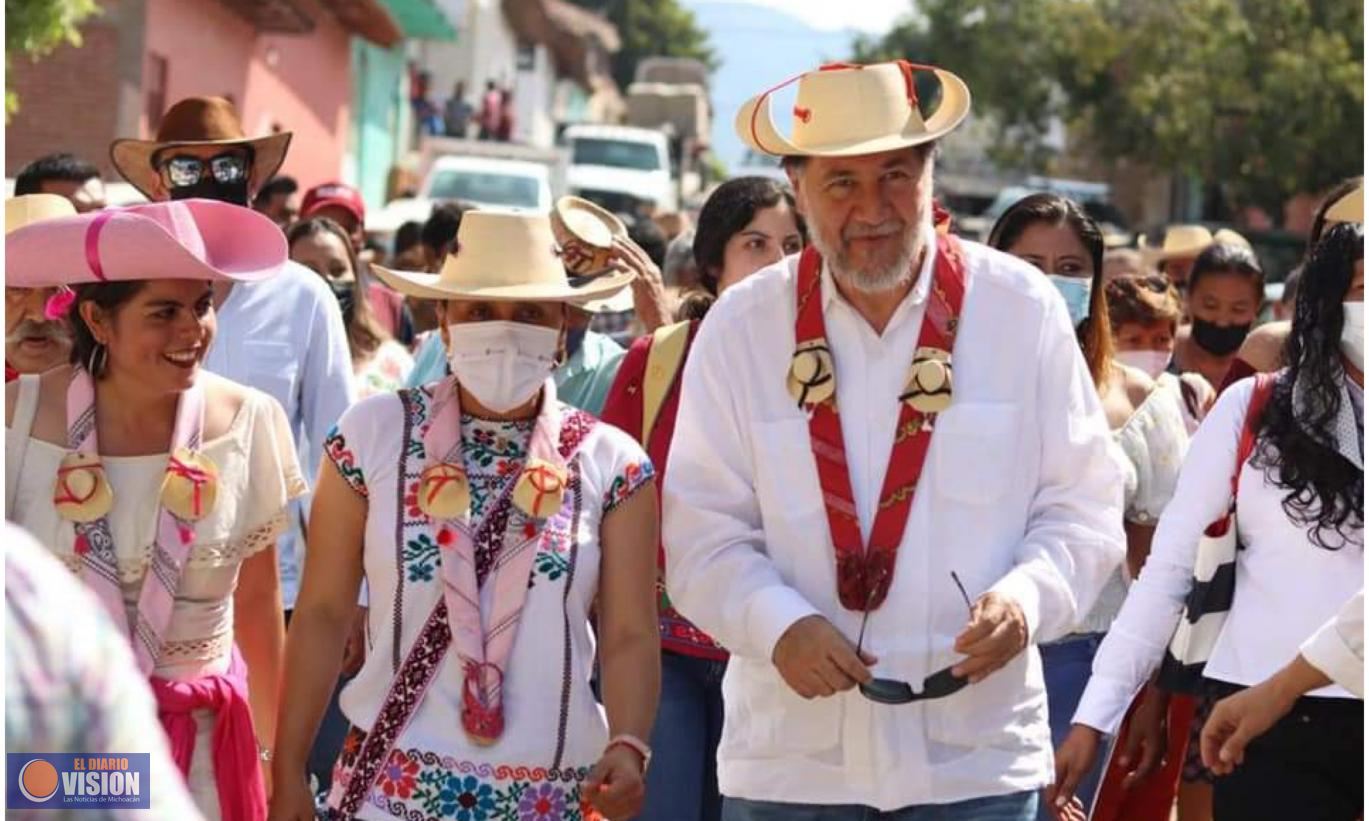Mary Carmen Bernal, inauguró la oficina de atención ciudadana en el municipio de Huetamo