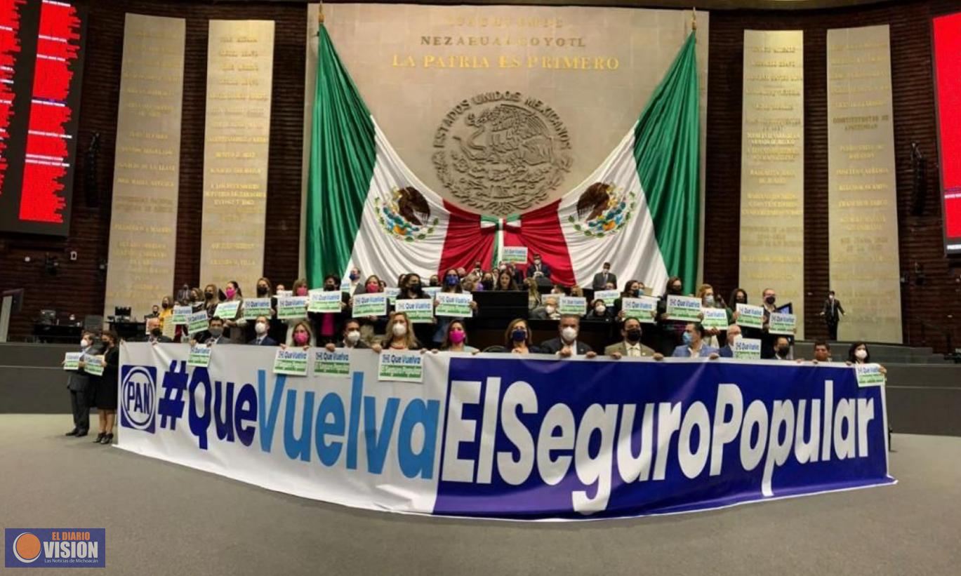 Luchan diputados federales del PAN Michoacán por el regreso del seguro popular 