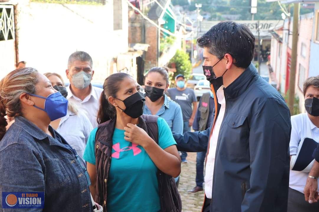 Juan Antonio Ixtláhuac, convoca a la organización de los vecinos para resolver sus demandas 