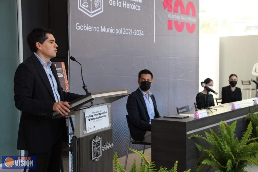 Ayuntamiento de Zitácuaro, anuncia Primer Festival de la Mariposa Monarca 