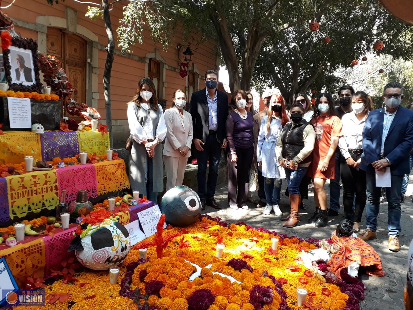 Colorido y Tradición, ofrecerá Morelia, durante noche de muertos 