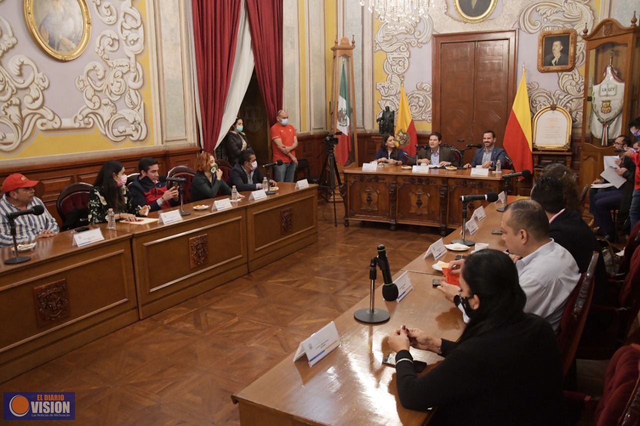 Aprueba Ayuntamiento de Morelia convenio con estado en apoyo a conmemoración del Día de Muertos