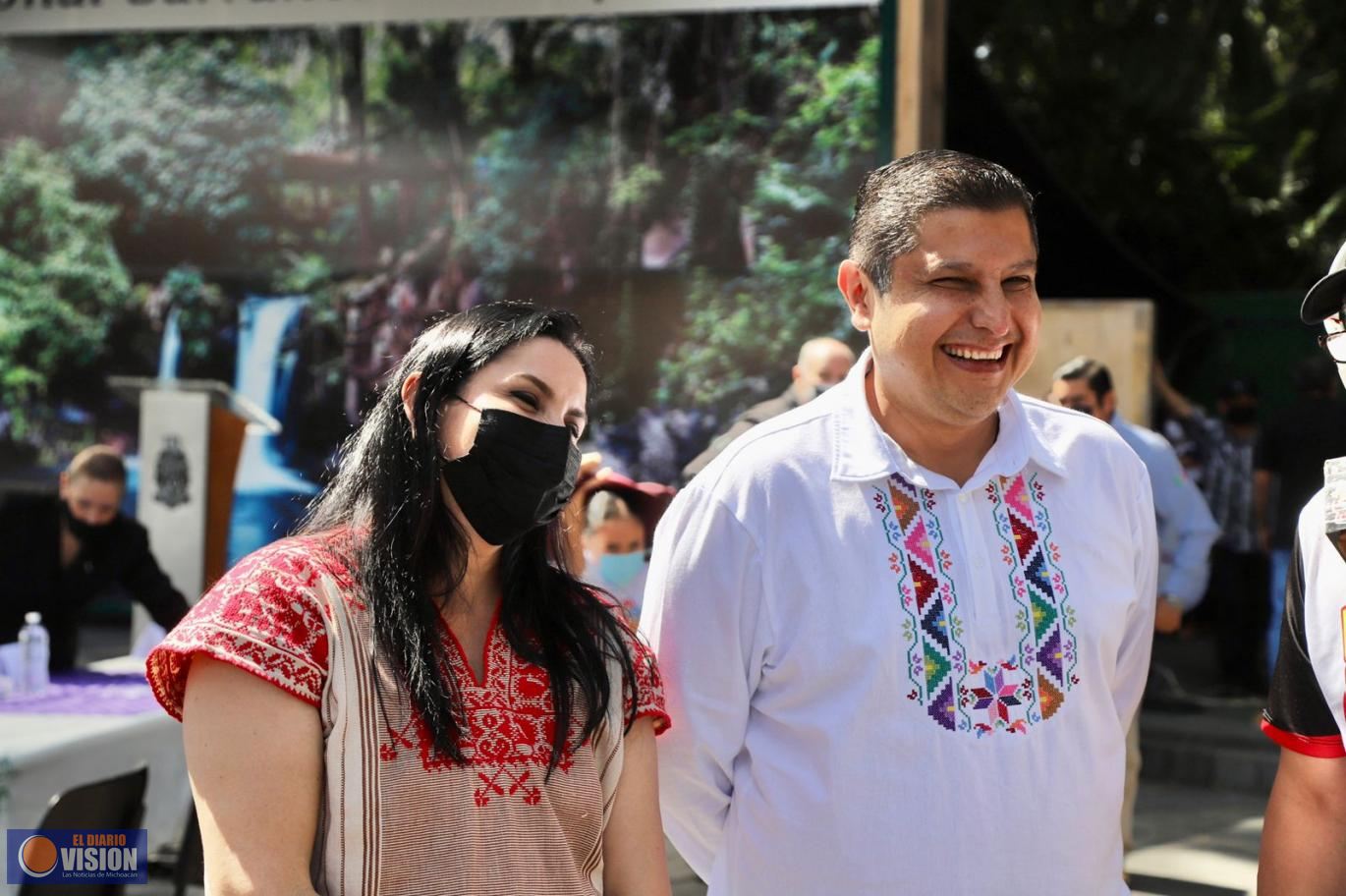 Nacho Campos refrenda compromiso de cuidar el Parque Nacional 