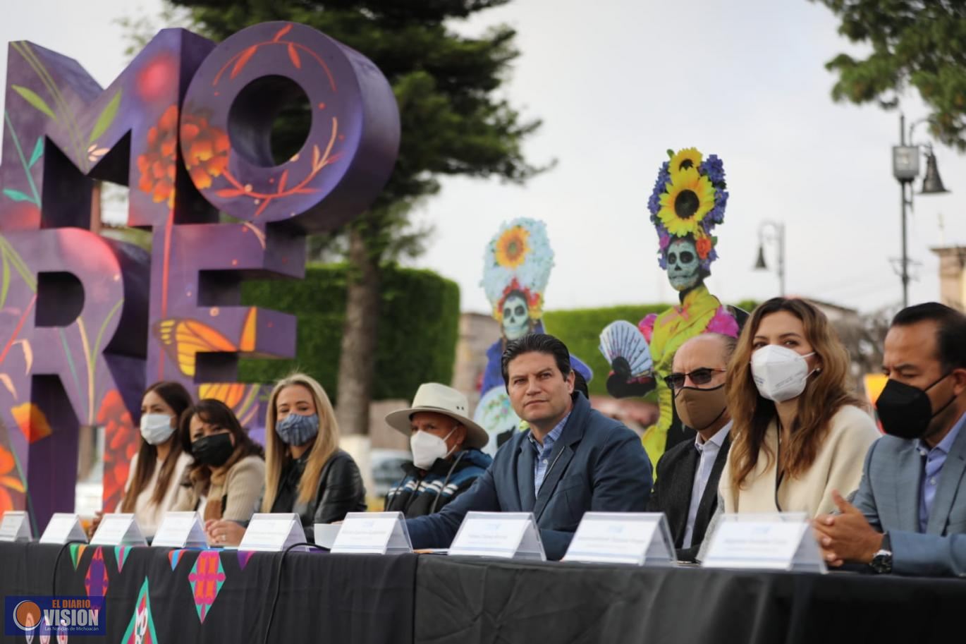 Morelia, foco de atención del turismo: Alfonso Martínez