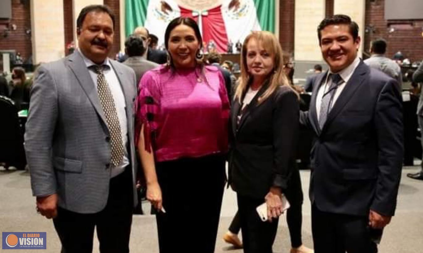 GPPRI en la Cámara de Diputados lucharemos por estados y municipios fuertes: María Elena Serrano 