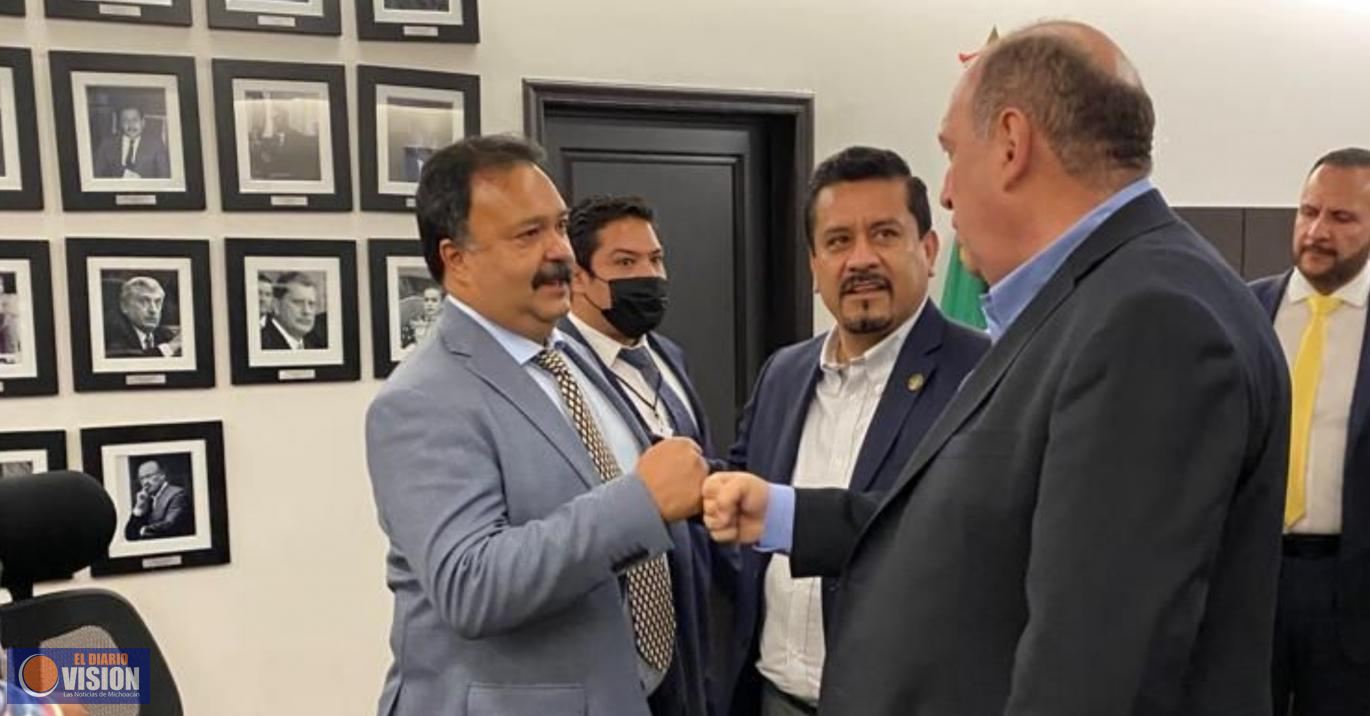 Gestiona Julio Arreola más recursos para Pátzcuaro ante Diputados Federales 