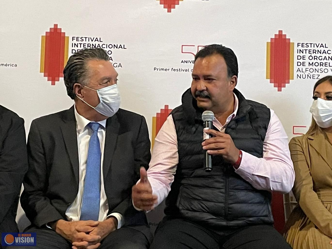 El Festival Internacional de Órgano estará presente en Pátzcuaro