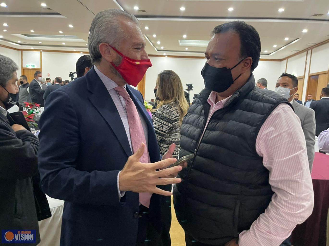 Julio Arreola, Presidente de Pátzcuaro, invitado especial en evento de empresarios michoacanos 