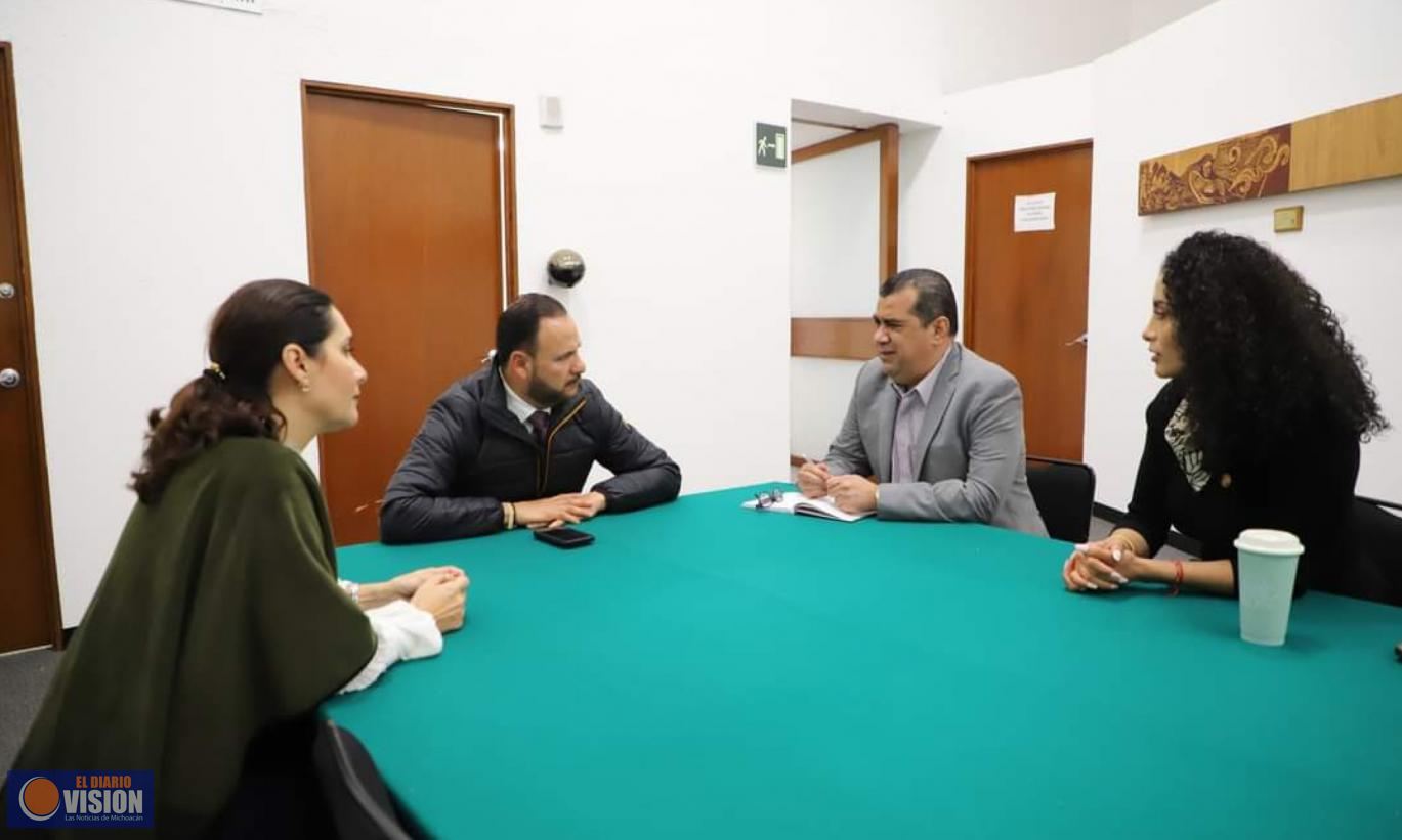 Diputados del PRD se reúnen con el Secretario de Salud, Elías Ibarra Torres