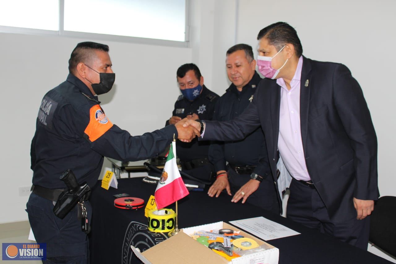Nacho Campos impulsa profesionalización en Seguridad Pública
