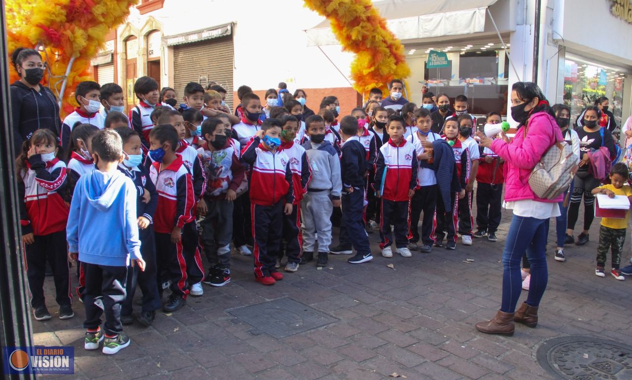 El Gobierno del Bien transmite la historia de Uruapan a nuevas generaciones