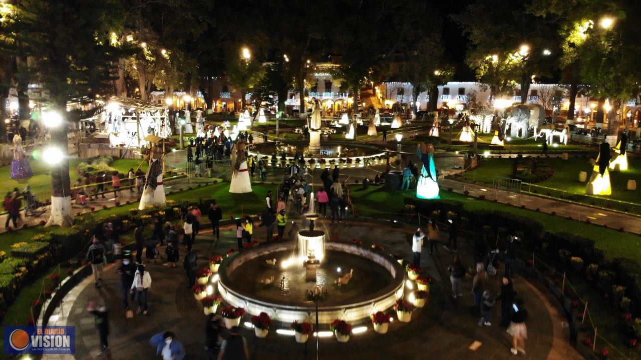 Colocará Ayuntamiento de Pátzcuaro el Nacimiento Monumental 