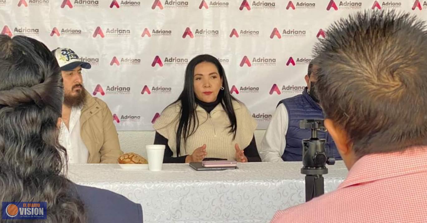 Los municipios requieren mayor inversión y no más abandono: Adriana Campos