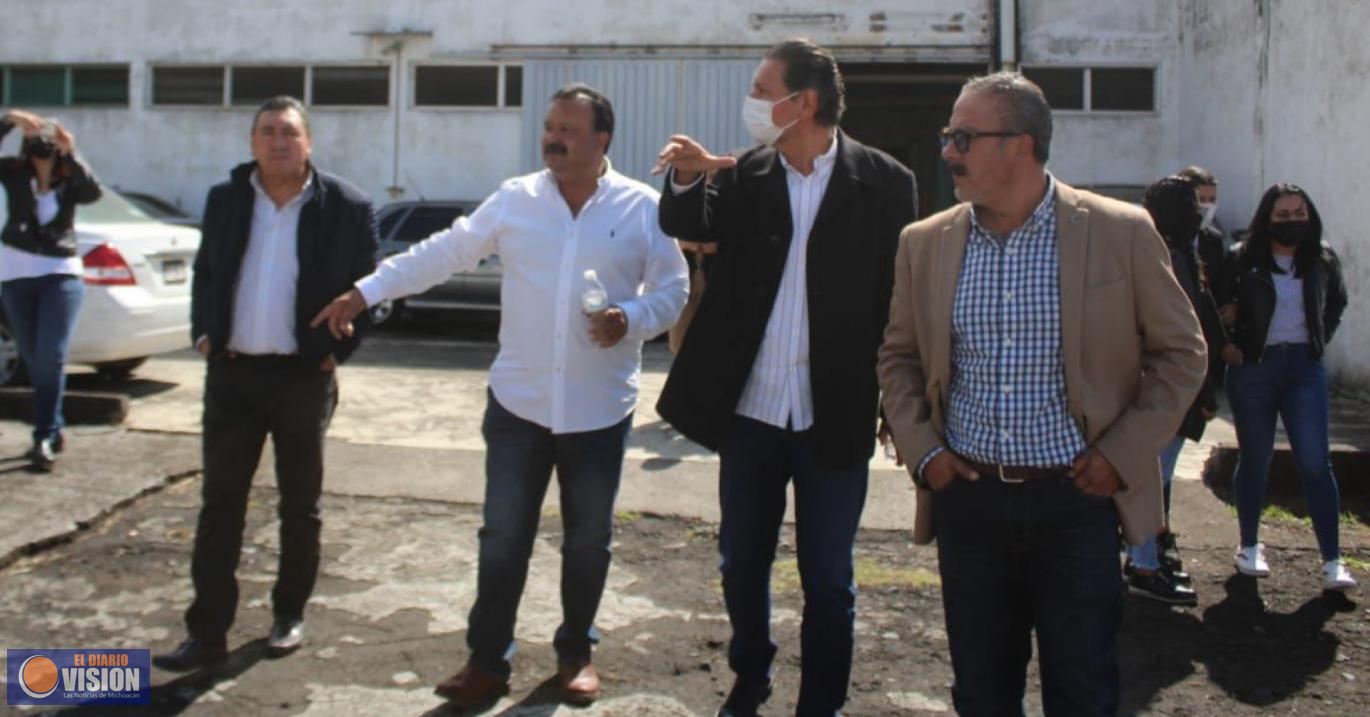 Recibió Julio Arreola a empresarios michoacanos en Pátzcuaro 