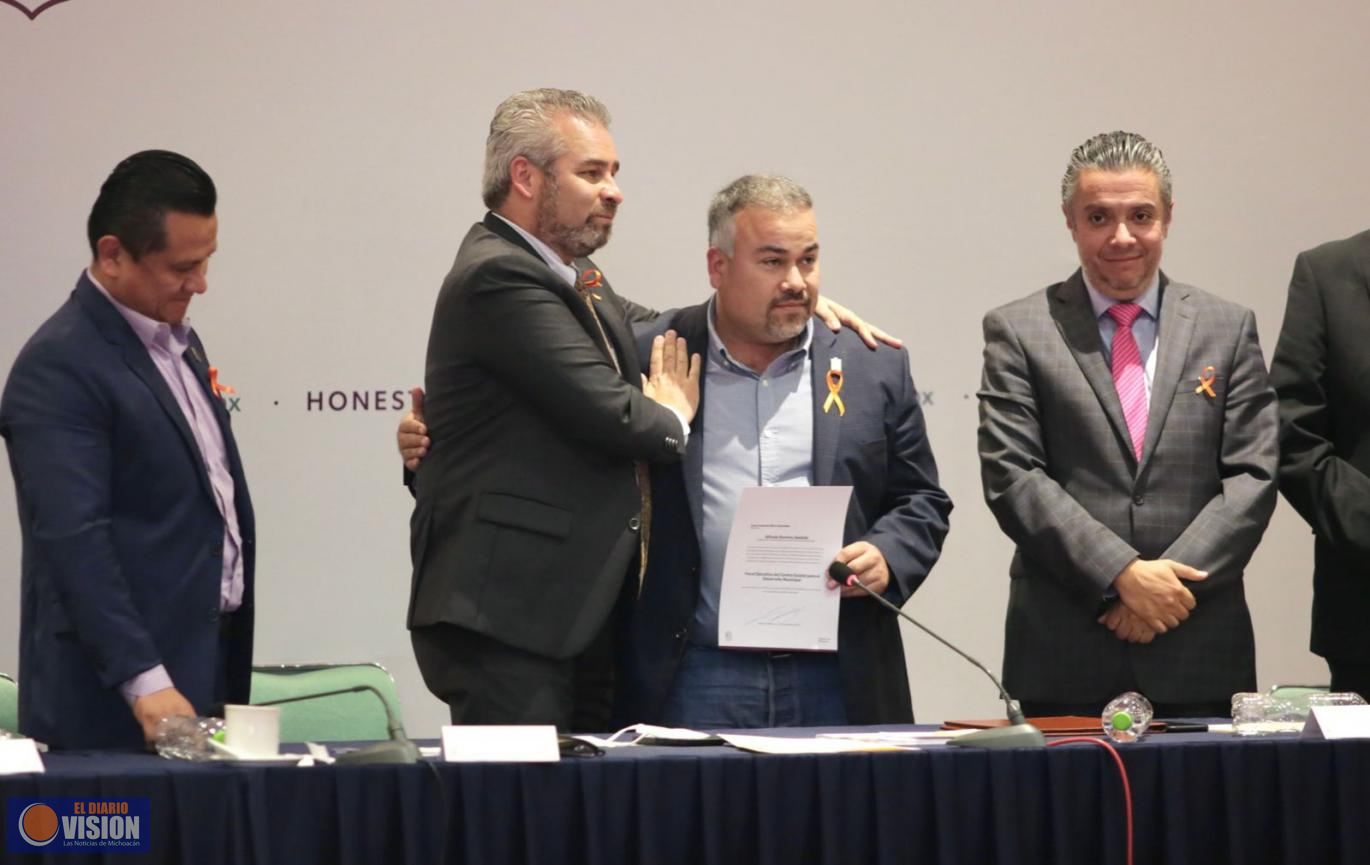 Designa Gobernador a Jesús Mora como Vocal Ejecutivo del Cedemun