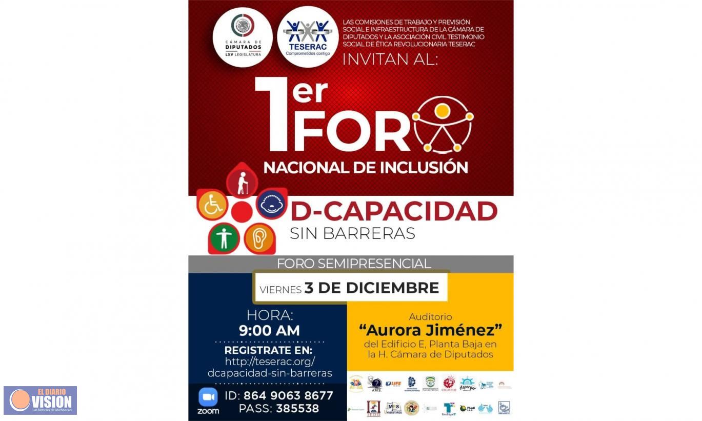Reginaldo Sandoval Flores, invita a participar en el 
