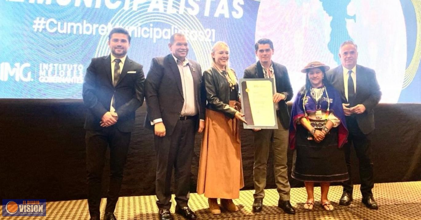 Nombran a Toño Ixtláhuac, vicepresidente internacional del Instituto de Mejores Gobernantes