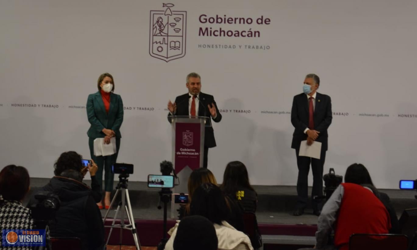 Federación trabaja en lineamientos para regularizar autos “chocolate” en Michoacán: Bedolla 