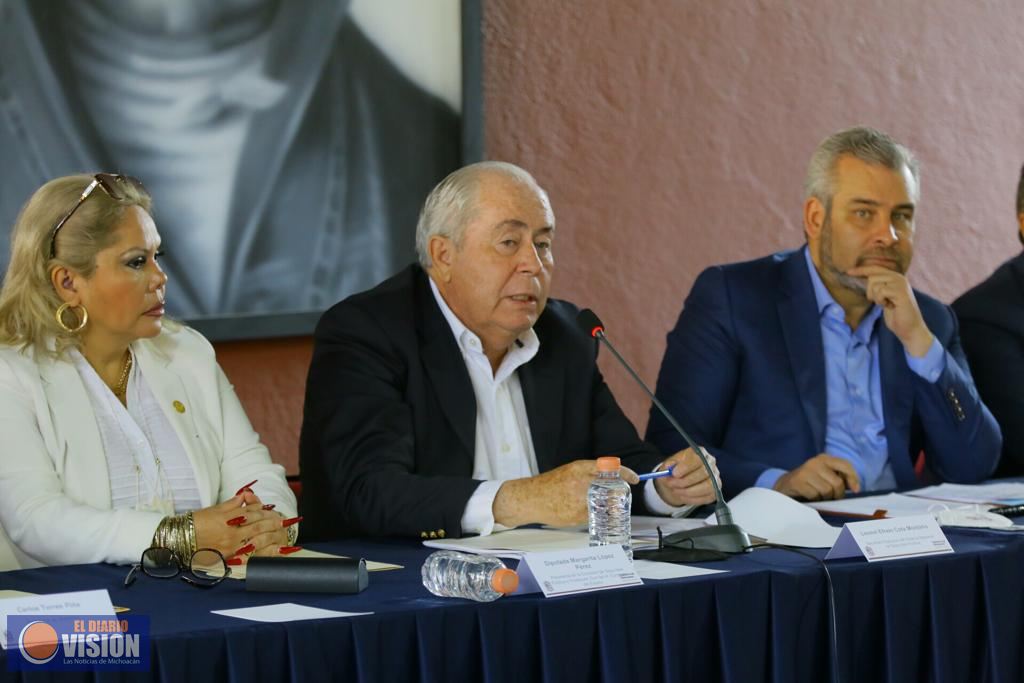 En Michoacán, 61 municipios han firmado el mando policial coordinado: Bedolla
