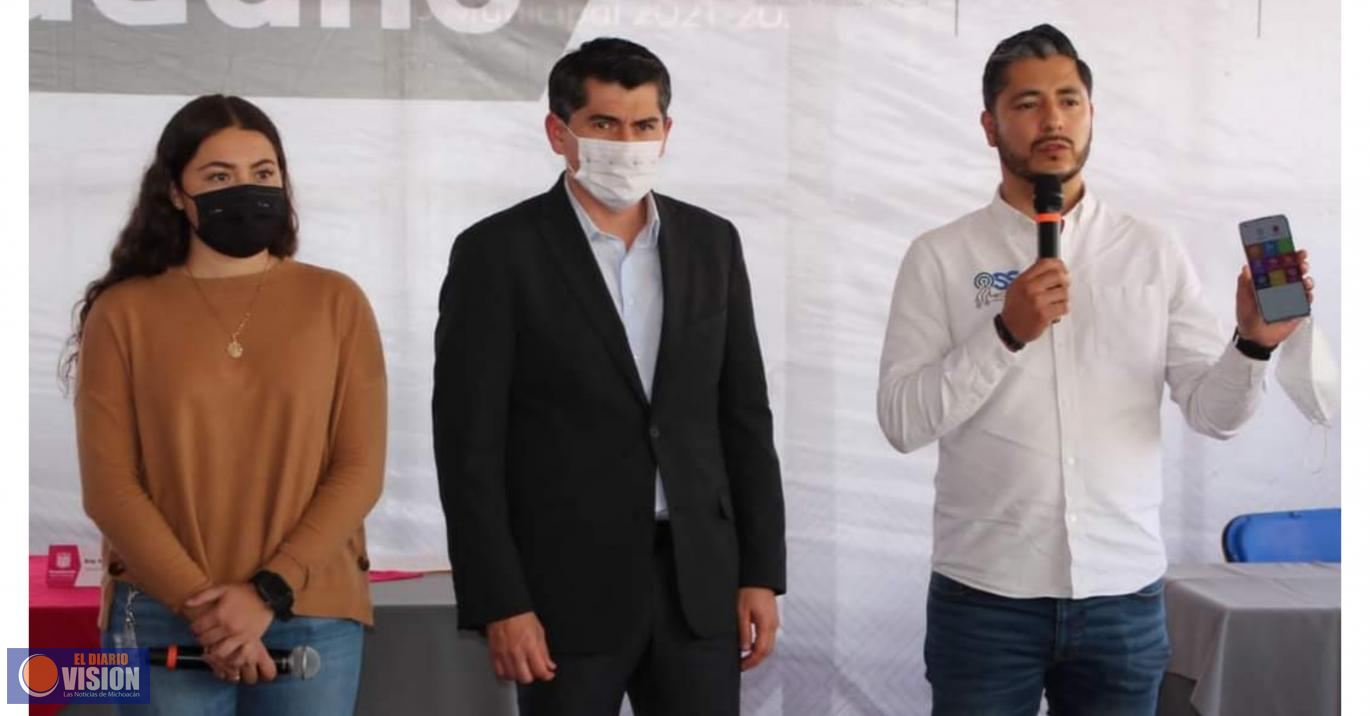 Presenta Toño Ixtláhuac la nueva APP 