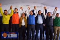 Firma de las candidaturas comunes 