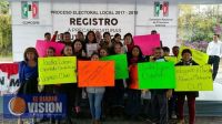 Registro de aspirantes a pre candidatos a diputaciones locales por el PRI