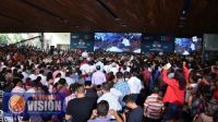 Meade en Morelia, evento de migrantes