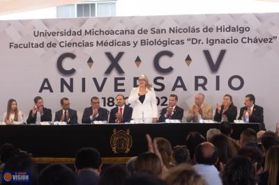 Con aval por su calidad, Facultad de Ciencias Médicas y Biológicas celebra su 95 aniversario