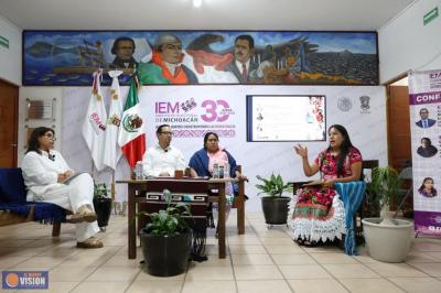 El IEM promueve la kaxúmbekua como principio ético y comunitario de pueblos originarios