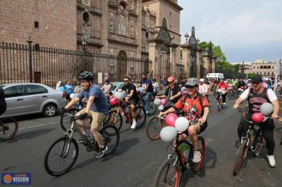 Fomenta IEM participación ciudadana con rodada Bici-Vota