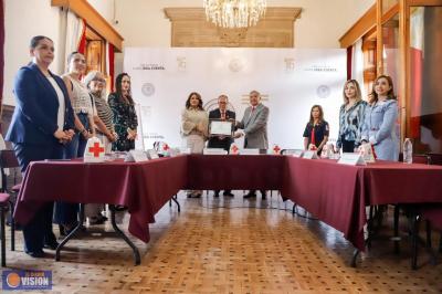Participa Congreso del Estado en la “Colecta Nacional 2025”de la Cruz Roja
