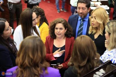 Desde el Congreso abonamos a la construcción de paz: Melba Albavera