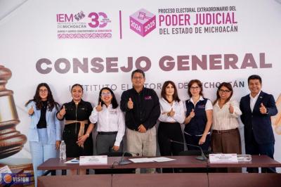Instala IEM sesión especial de la jornada electoral judicial 