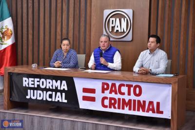 Morena perdió a 23 millones de mexicanos en elección judicial: PAN Michoacán