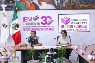Avanzan los cómputos distritales del Proceso Electoral Judicial de Michoacán 