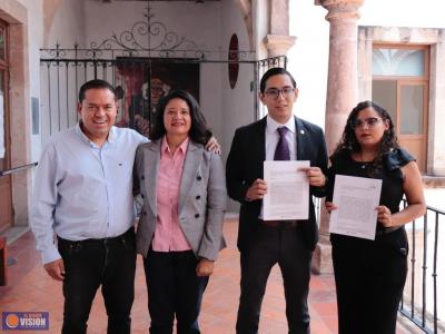 Hugo Rangel y el Colegio de Economistas proponen reforma para fortalecer la planeación municipal