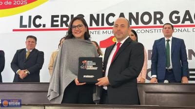Eric Gaona García rinde su Primer Informe de Gobierno