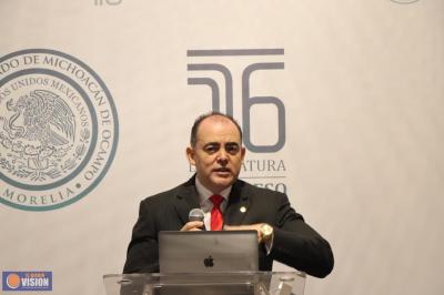 El Congreso del Estado, aliado de finanzas sanas y de no endeudar más a Michoacán: Baltazar Gaona