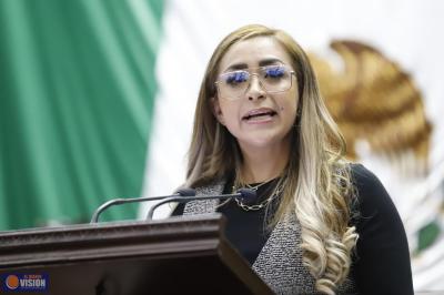 Propone Grecia Aguilar sancionar omisiones en casos de violencia contra mujeres en Michoacán